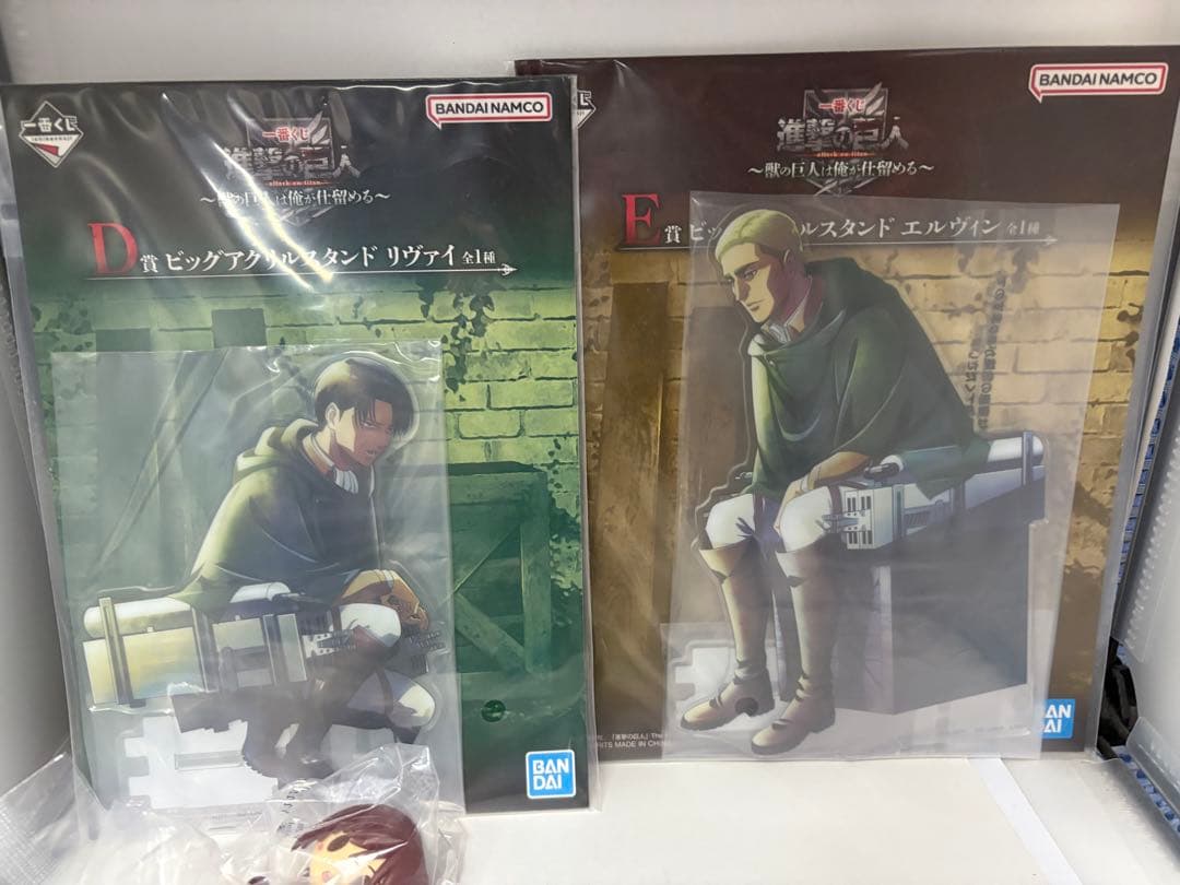 進撃の巨人　一番くじ　〜壁の外の世界〜　A賞　　女型の巨人　その他下位賞セット