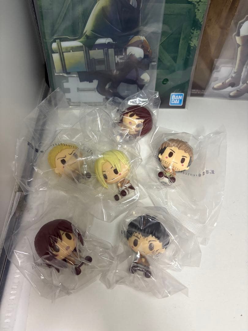 進撃の巨人　一番くじ　〜壁の外の世界〜　A賞　　女型の巨人　その他下位賞セット