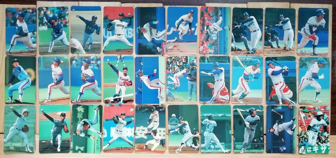 野球カード　89年　ロッテガム野球カード　123枚セット　コンプリート