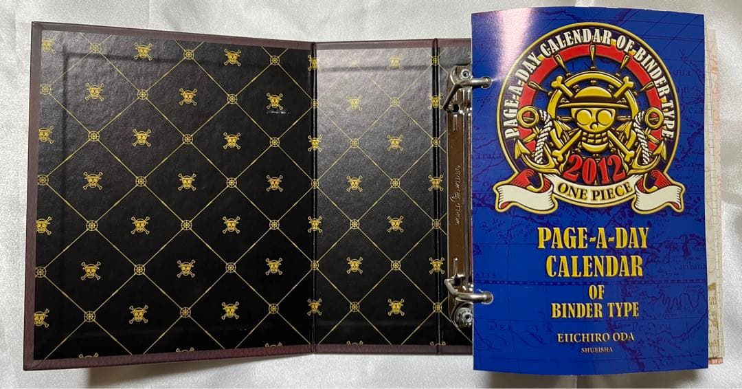 ONE PIECE 日めくりバインダー型カレンダー 2012 calendar