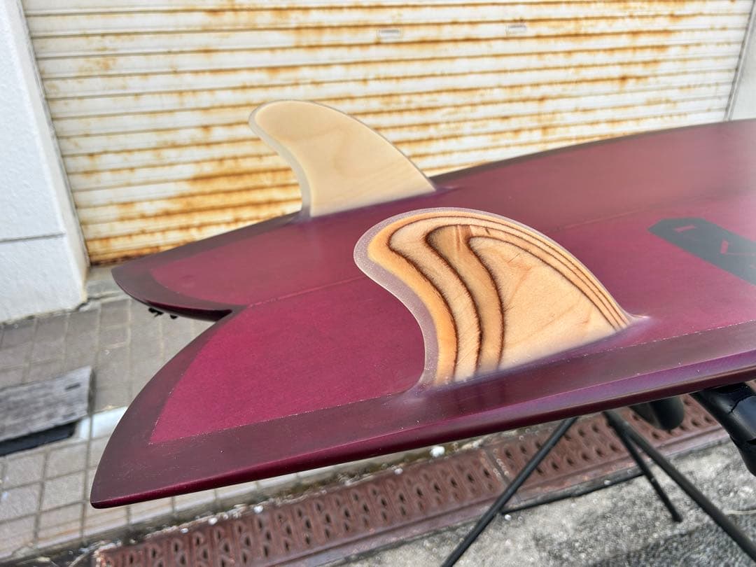 値下げ LVS サーフボード ラバーズ FISH 1フィッシュ5'6\"中古