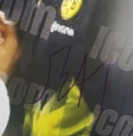 ICONS　エムバペ　ハーランド　直筆サイン　フォトグラフ　写真