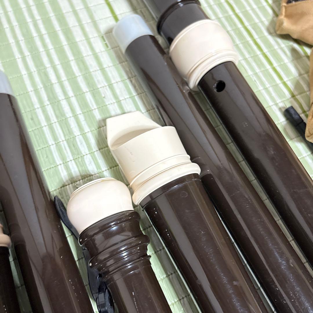 YAMAHA ヤマハ　テナーリコーダー ケースYRT-304BⅡ 3本セット