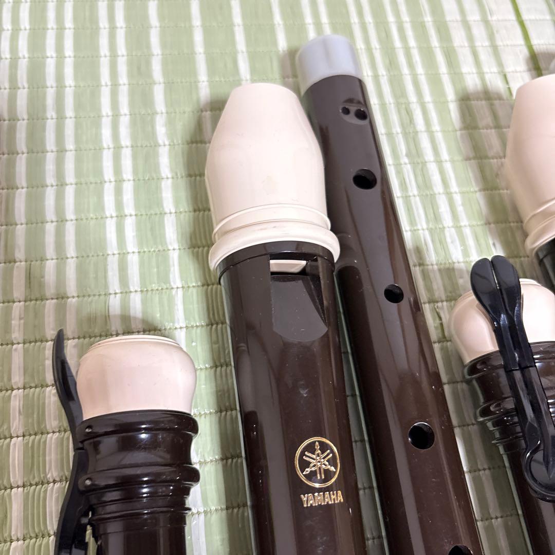 YAMAHA ヤマハ　テナーリコーダー ケースYRT-304BⅡ 3本セット
