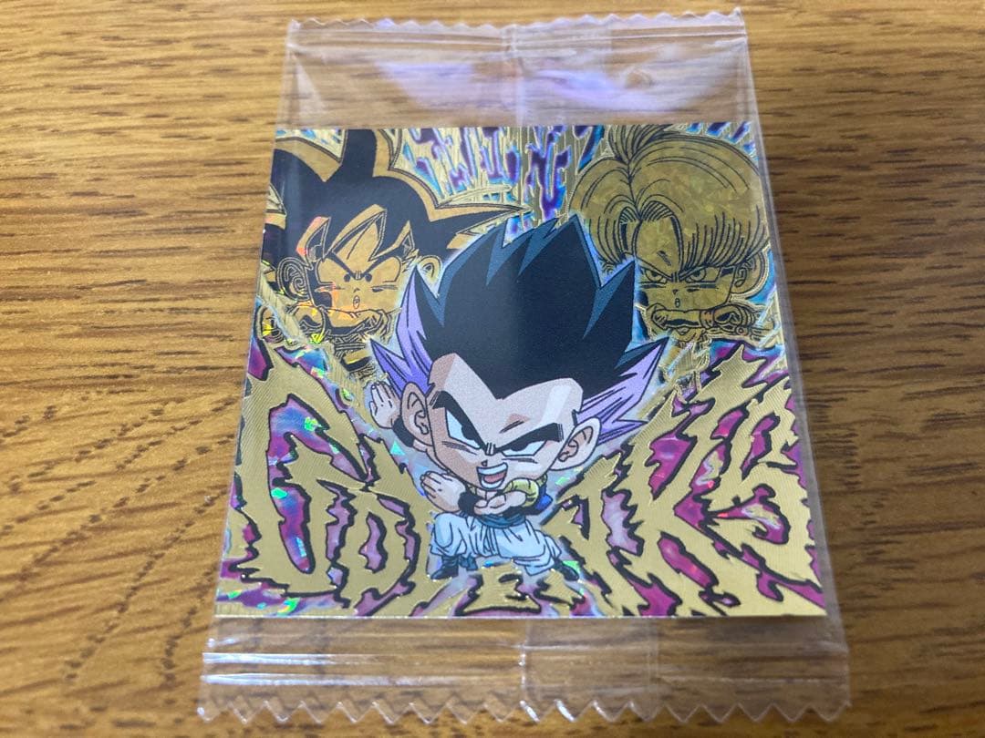 ドラゴンボール　シール　ゴテンクス