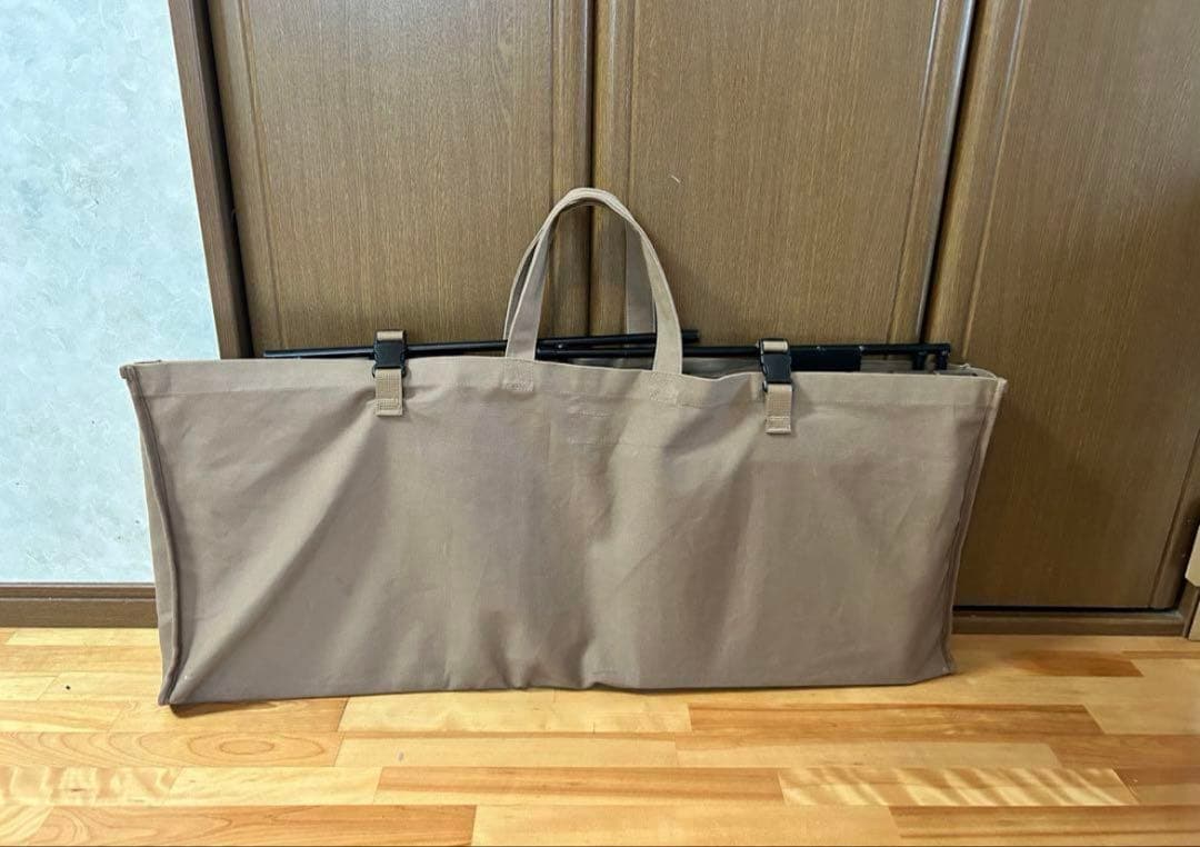 アイアン工房 アイアンテーブル(細板)＋ブラックマルチプレート＋専用バッグ