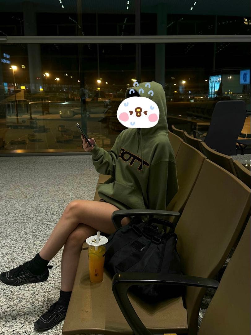 BoTT / V2 LOGO HOODIE / OLIVE Lサイズ