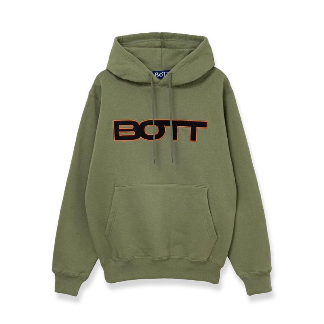 BoTT / V2 LOGO HOODIE / OLIVE Lサイズ