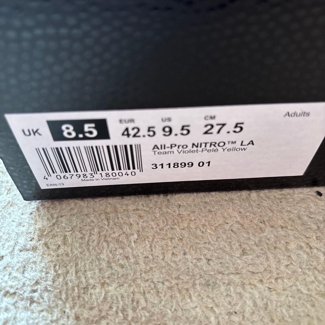 シューズ(男性用) PUMA ALL-PRO NITRO LA 27.5cm