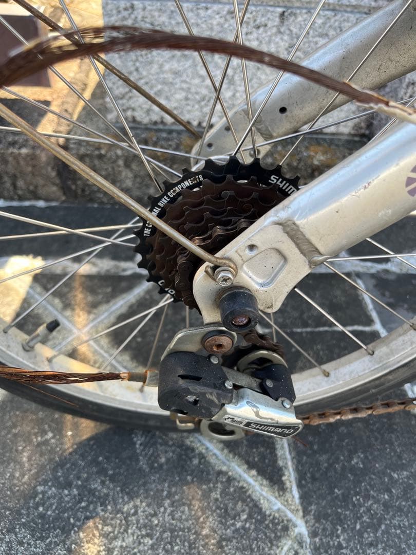 未整備　DAHON route 20インチ　6段変速　折り畳み自転車　ダホン