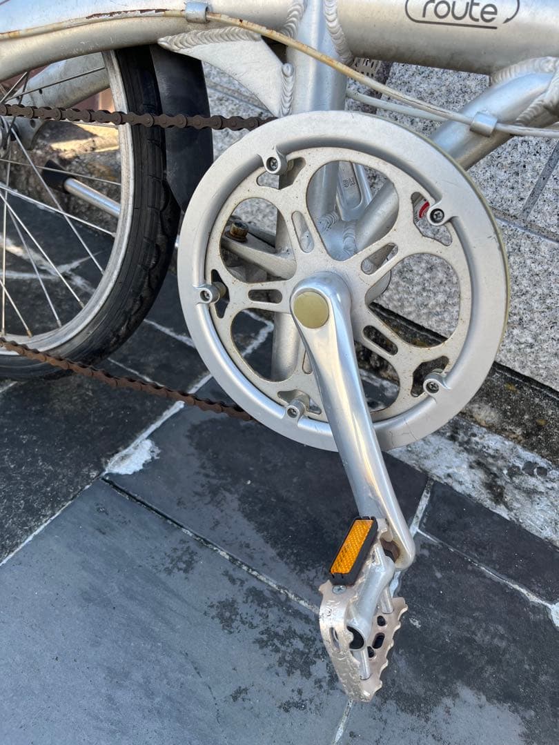 未整備　DAHON route 20インチ　6段変速　折り畳み自転車　ダホン