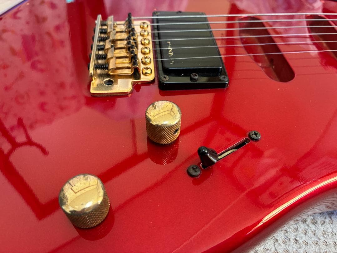 Fernandes エレキギター レッド