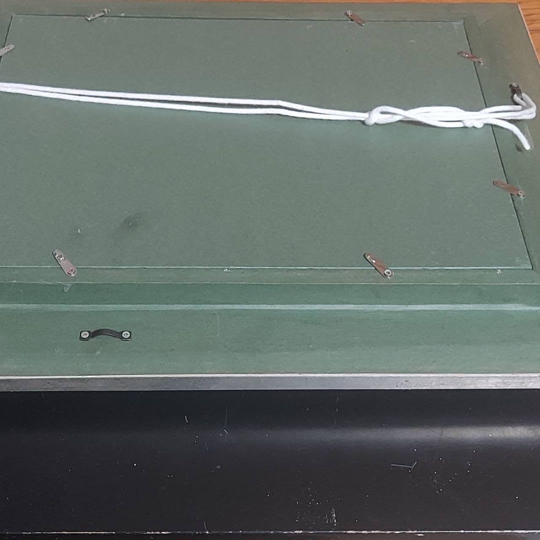 滝沢直次　柿　原作　油絵