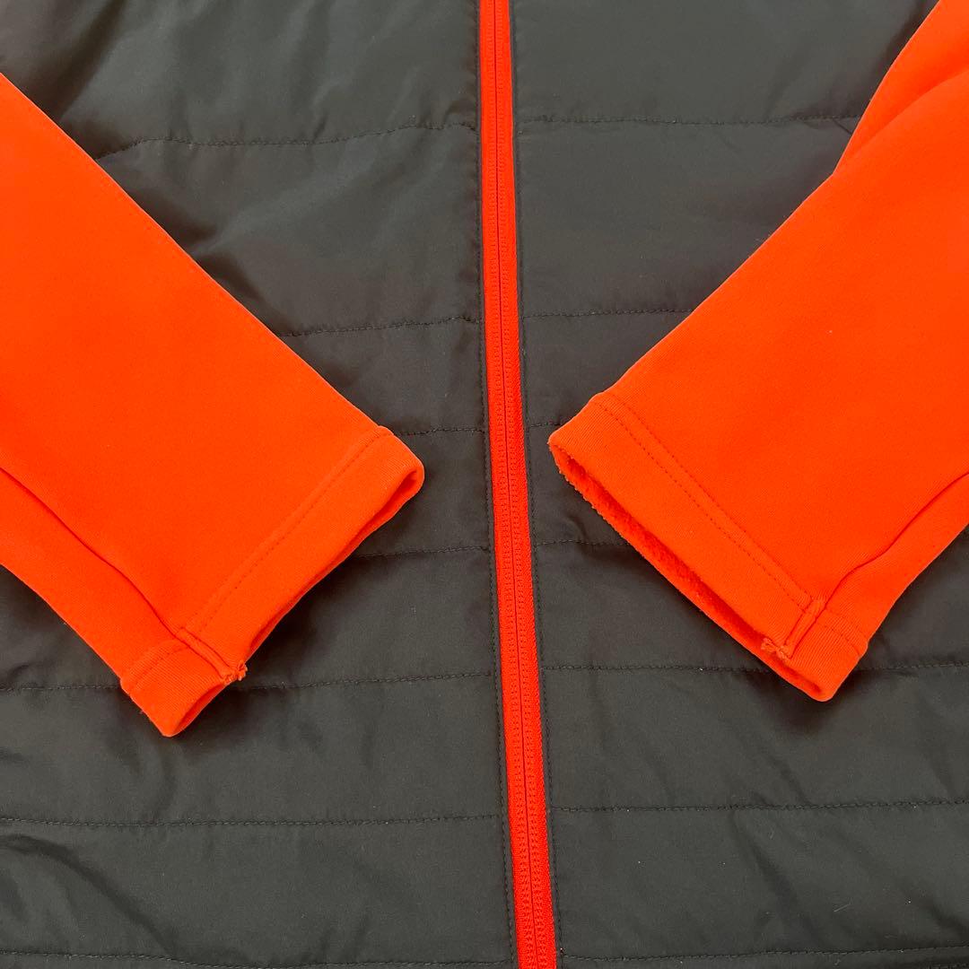 DESCENTE　GOLF フルジップジャケット メンズ　オレンジ　L