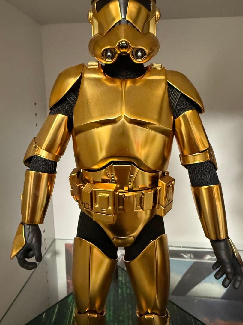 ホットトイズ　クローン・トルーパー　ゴールドクロム