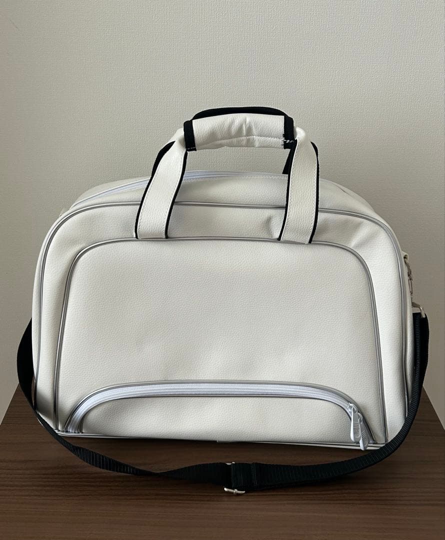 new balance ゴルフボストンバッグ ホワイト