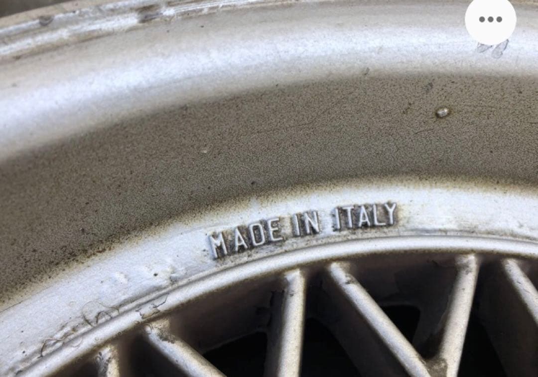  ビンテージホイール　2本　希少品　RG イタリア製　7j-14インチ