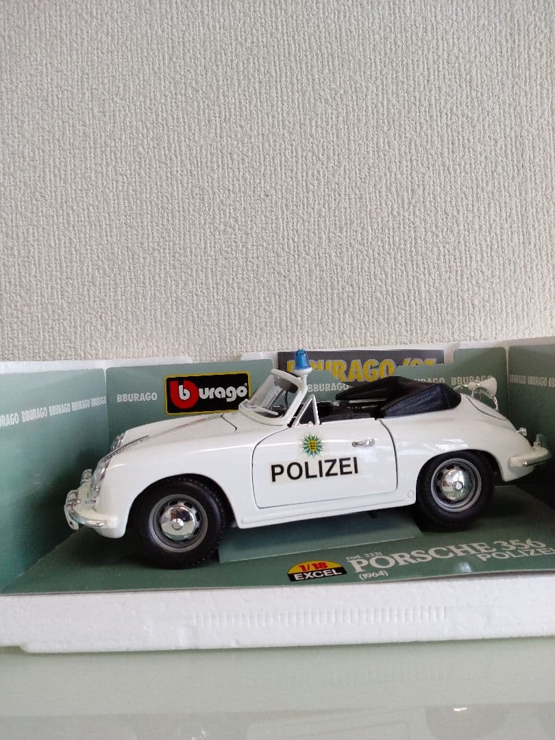 ブラーゴ(エクセル)ポルシェ356POLIZEIカブリオレ1964
