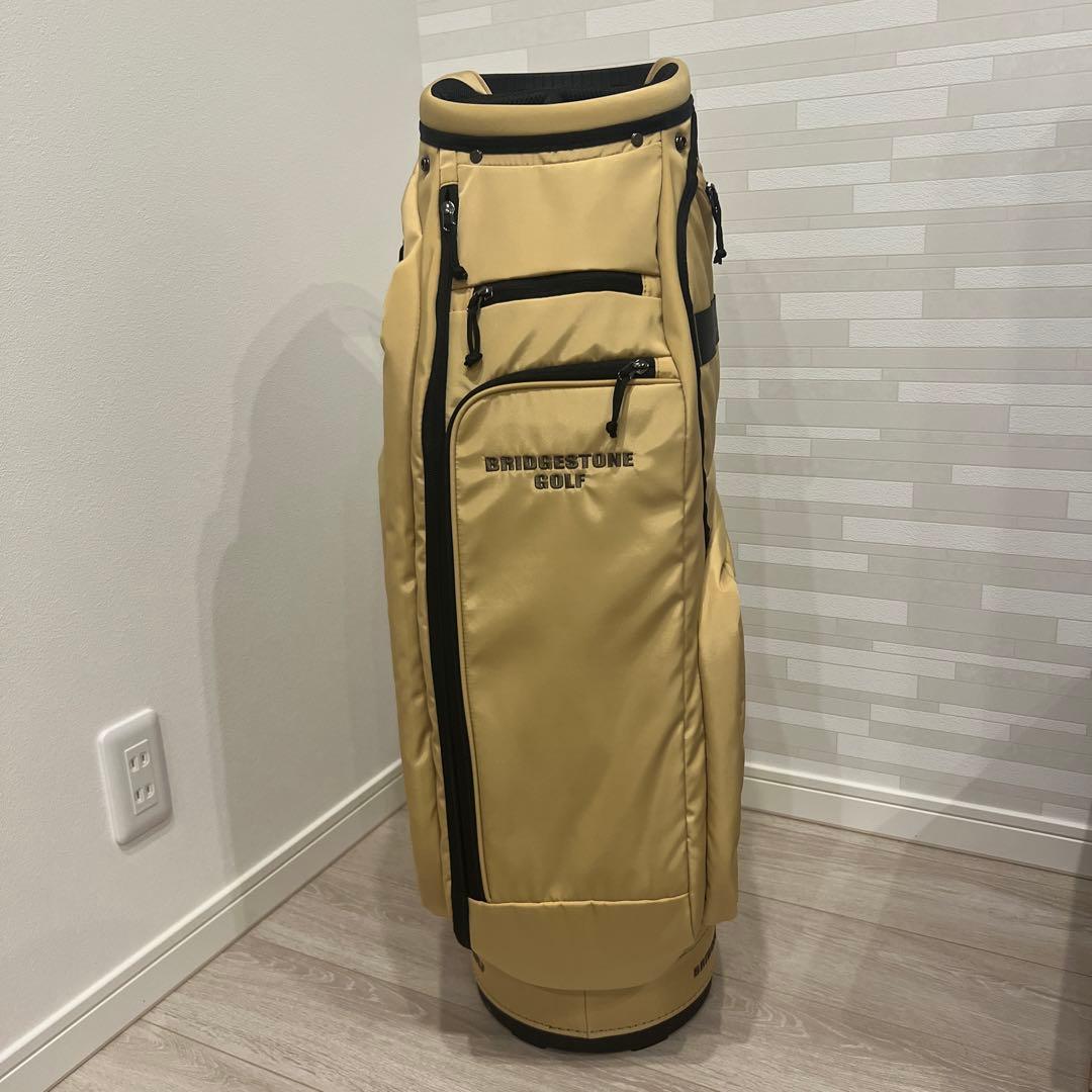 BRIDGESTONE GOLF キャディバッグ ベージュ