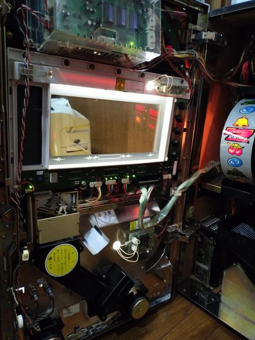 【パチスロ実機】ロデオ★ジェットセットラジオ【不要機付】４号機・人気台