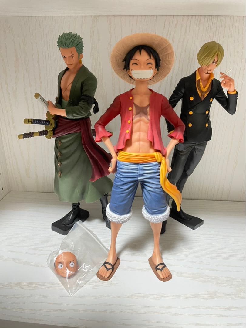 ワンピース　グランディスタgrandista フィギュア　ルフィ　ゾロ　　サンジ