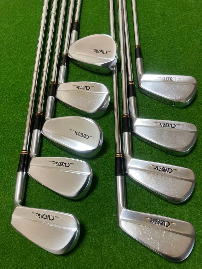久津間氏監修　調整済　大沢クラシック　パーソナルアイアン　＃３〜9・PW・SW