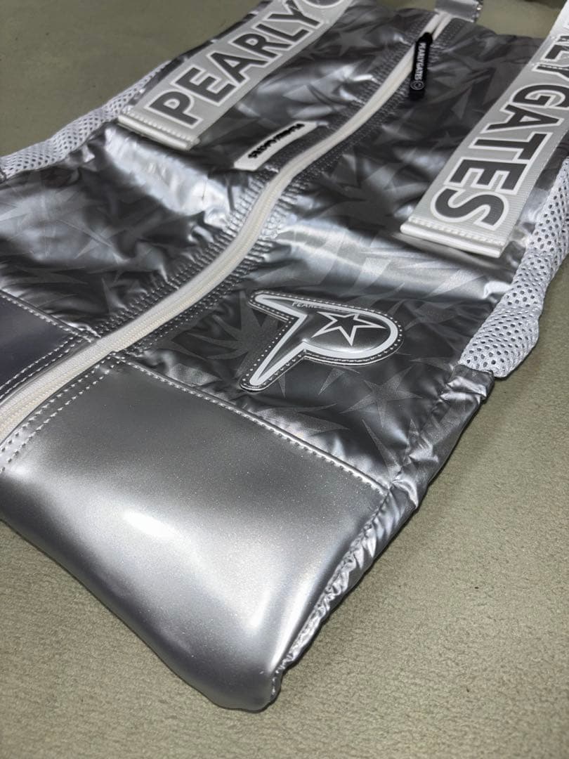 （超美品）パーリーゲイツ、ギザ星柄シリーズ、シューズケース