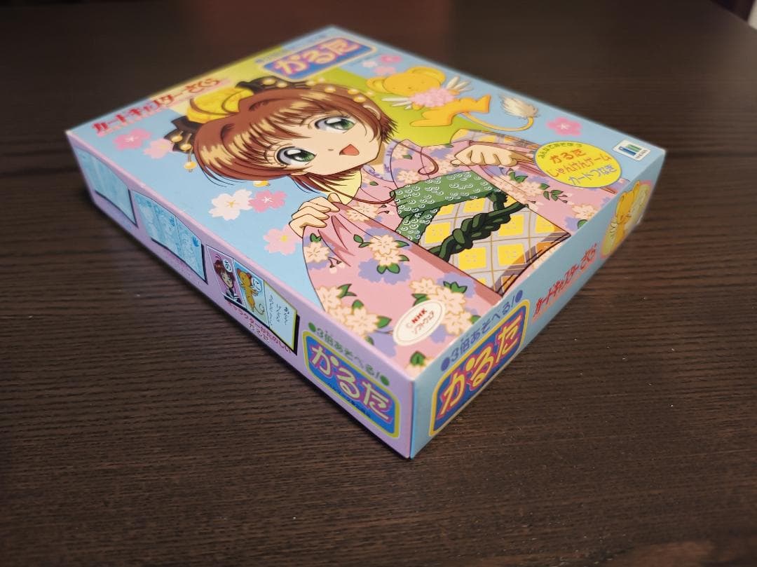 カードキャプターさくら　かるた　ショウワノート　3倍あそべるかるた