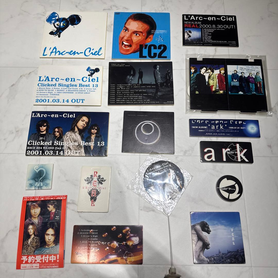 店頭展示用ポップ パネル ラルクアンシエル L'Arc〜en〜Ciel hyde