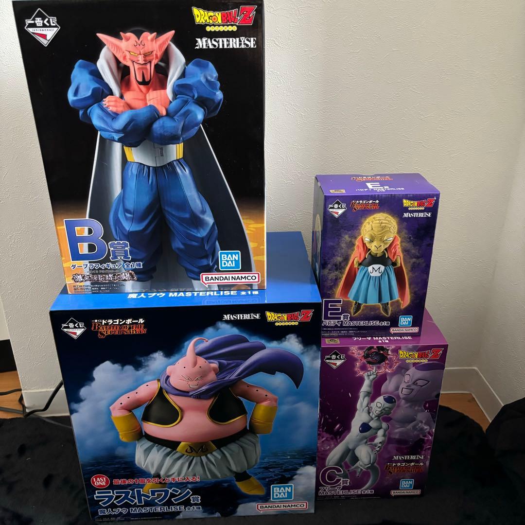 ドラゴンボール 魔人ブウ ダーブラ バビディ フリーザー フィギュアセット