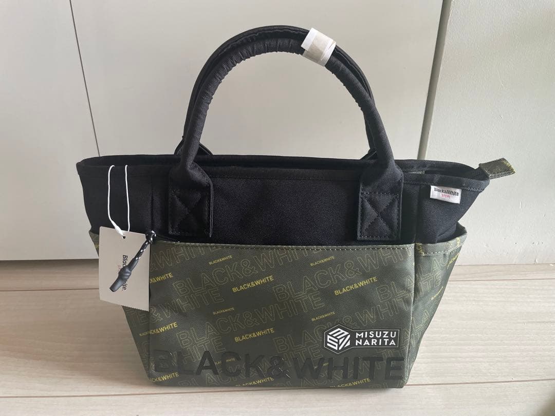 【新品未使用品】【限定】Black&White ゴルフ　カートバック