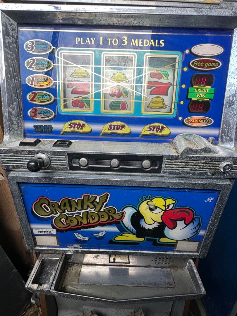 パチスロ実機　クランキーコンドル　初代　アミューズROM ジャンク