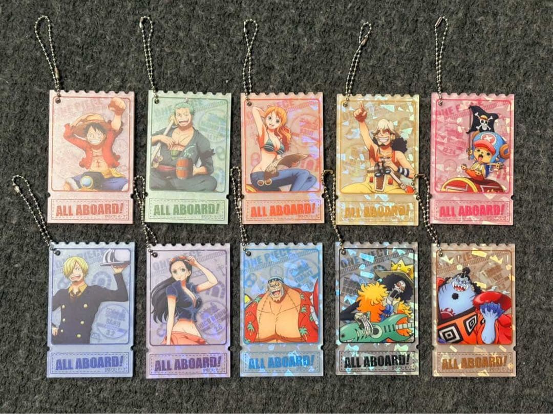 ONE PIECE ALL ABOARD! アクリルキーホルダーコレクション