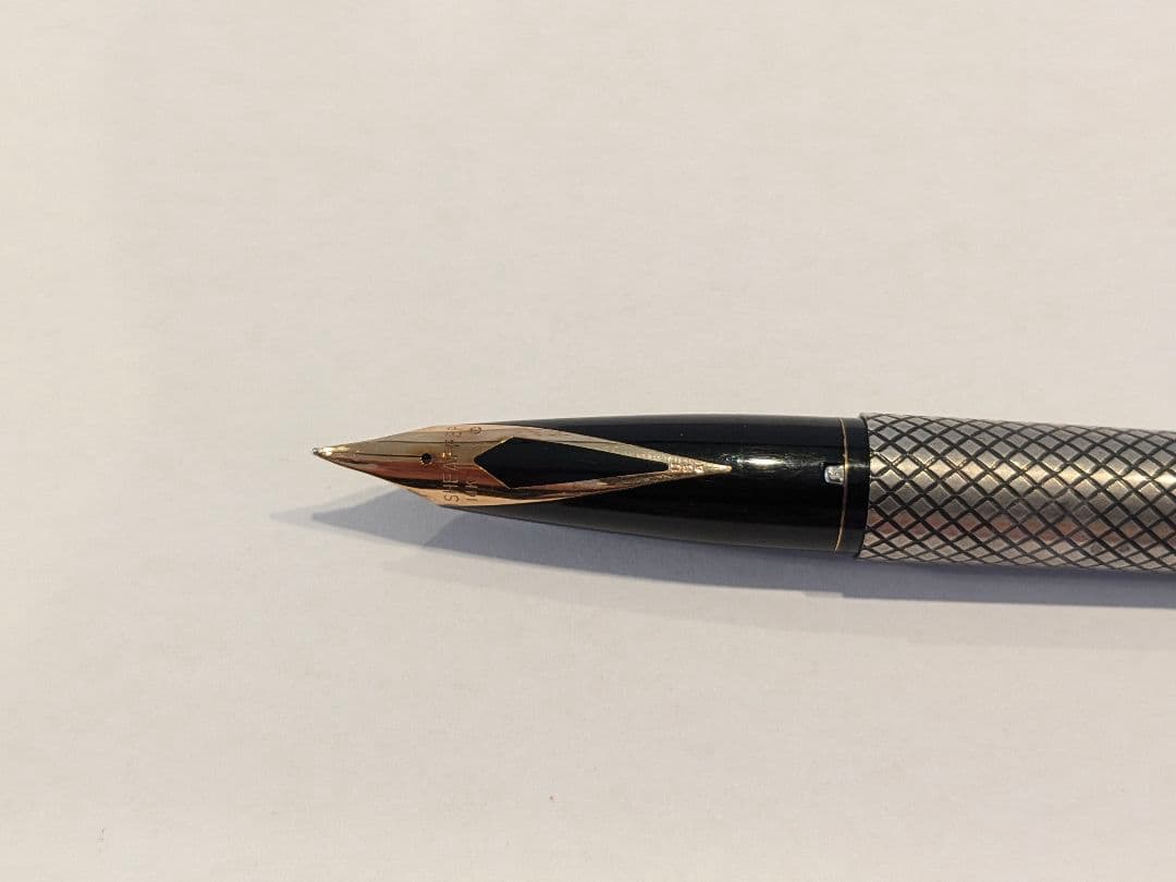SHEAFFER シェーファー　万年筆　スターリングシルバー ペン先14K