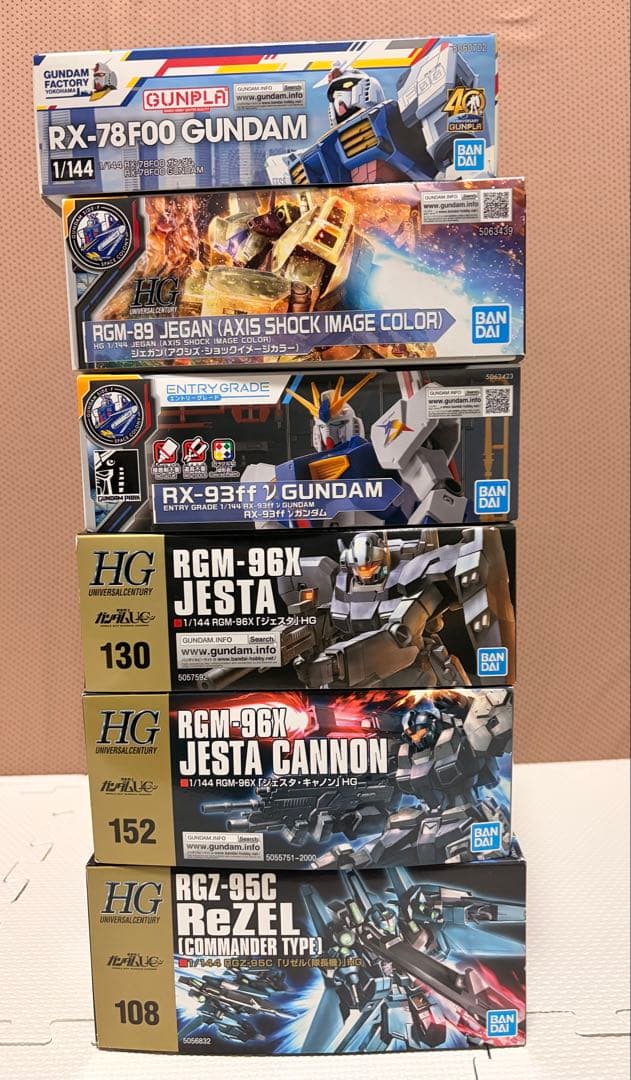 ガンプラ 6点まとめ売り +ガンダムデカール