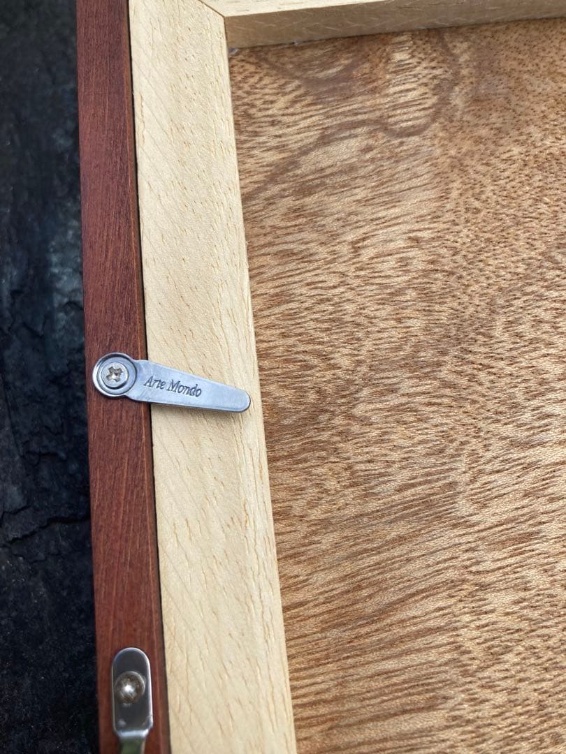 桂カマボコ 風景画 大子 茶色フレーム