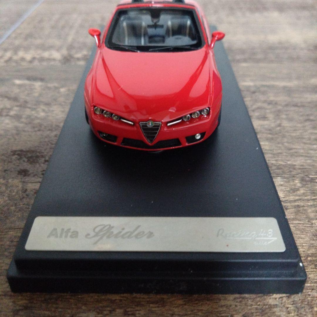 ミニカー Alfa Romeo Spider 1/43 Racing43elite