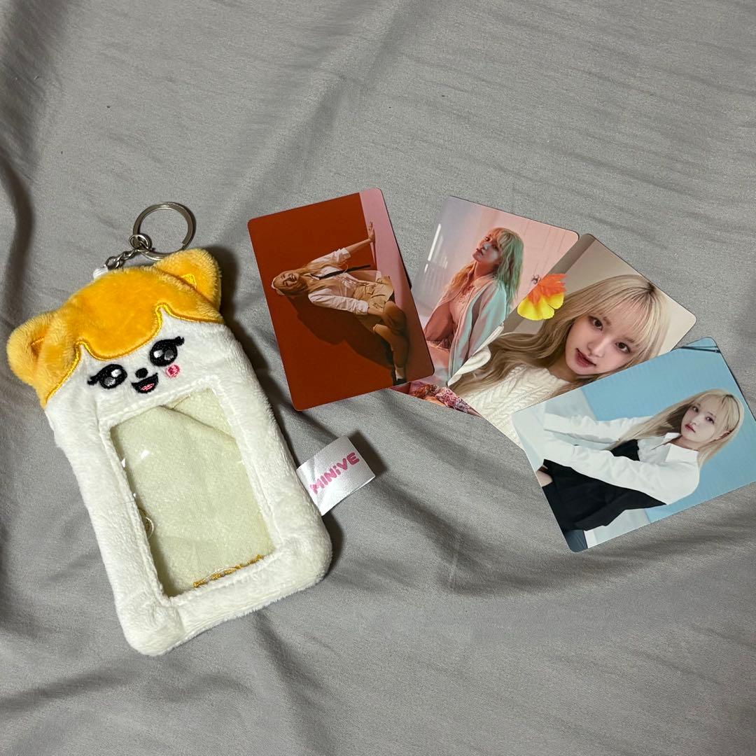 IVE リズ トレカおまけ付 チーズ minive メガクッション ぬいぐるみ
