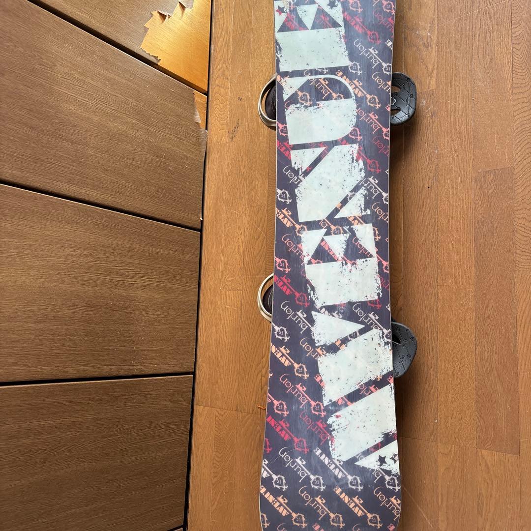 Burton スノーボード ブラック ゴールド