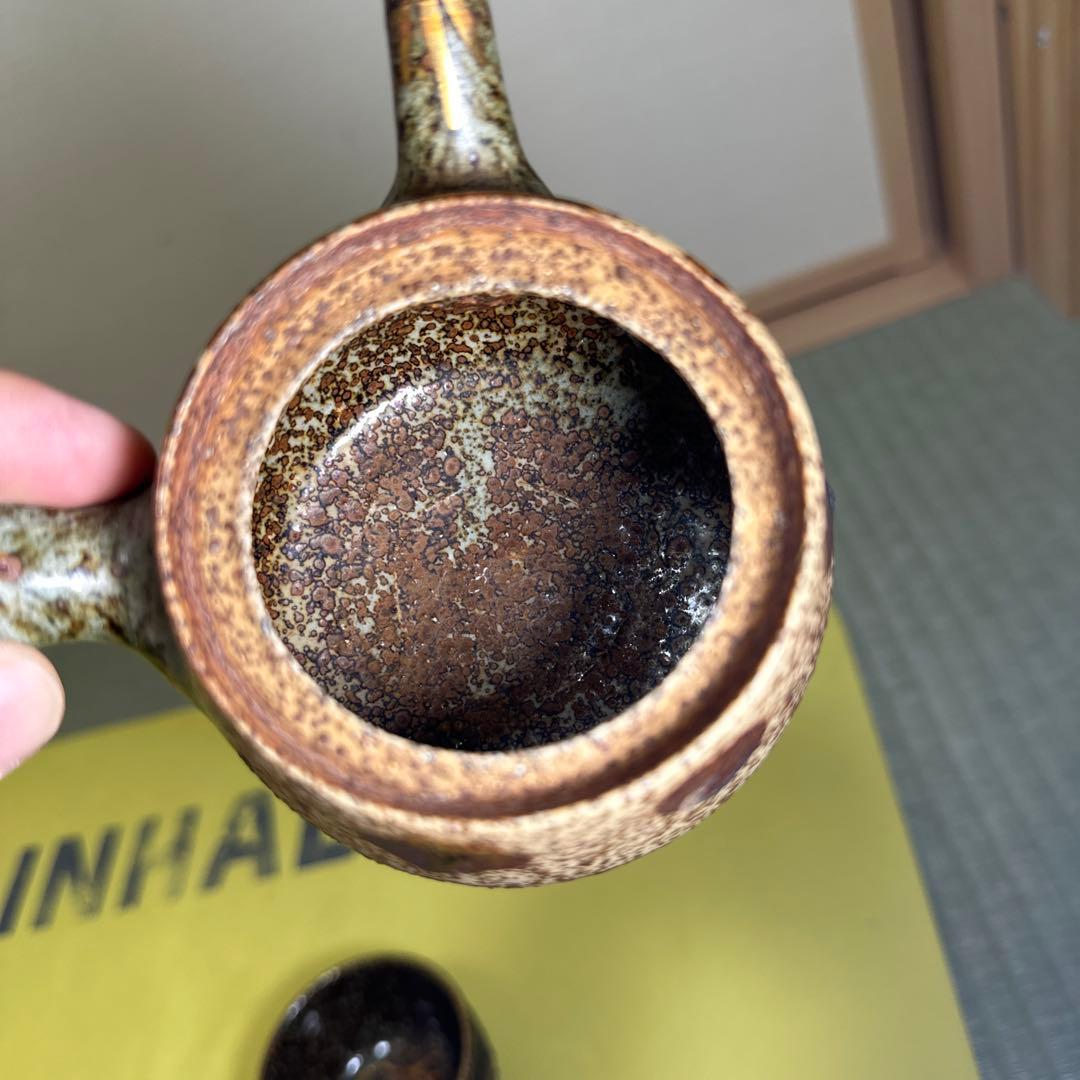 相馬焼 茶具 茶器，急须セート6点