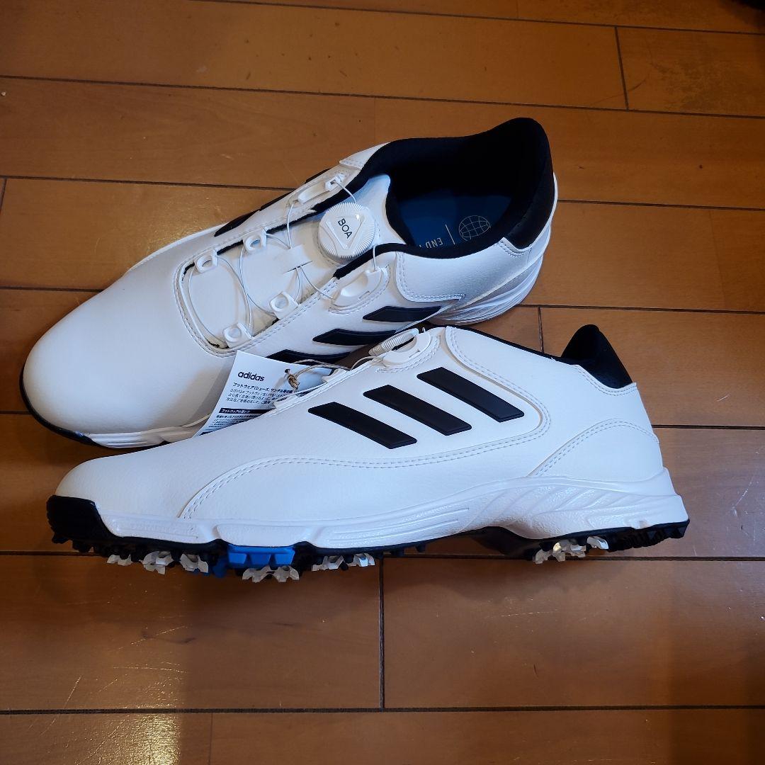 adidas ゴルフシューズ ホワイト/ブラック