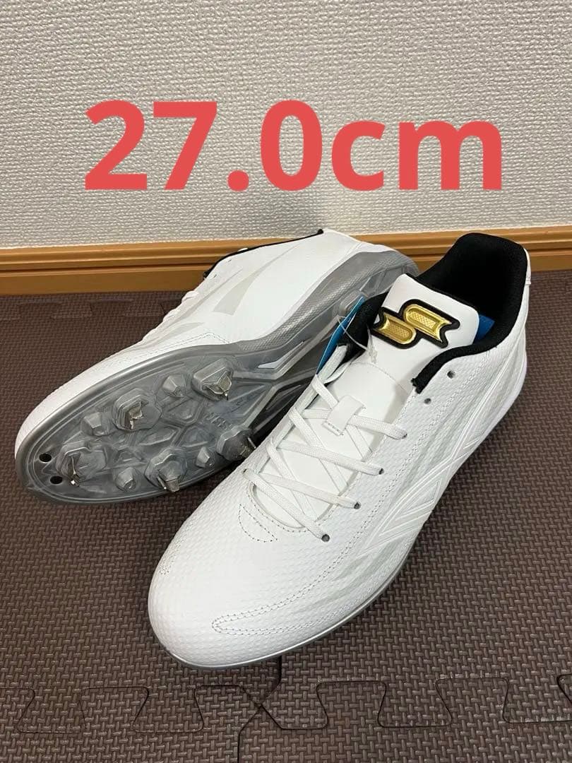新品未使用　野球スパイク　SSK 27.0cm