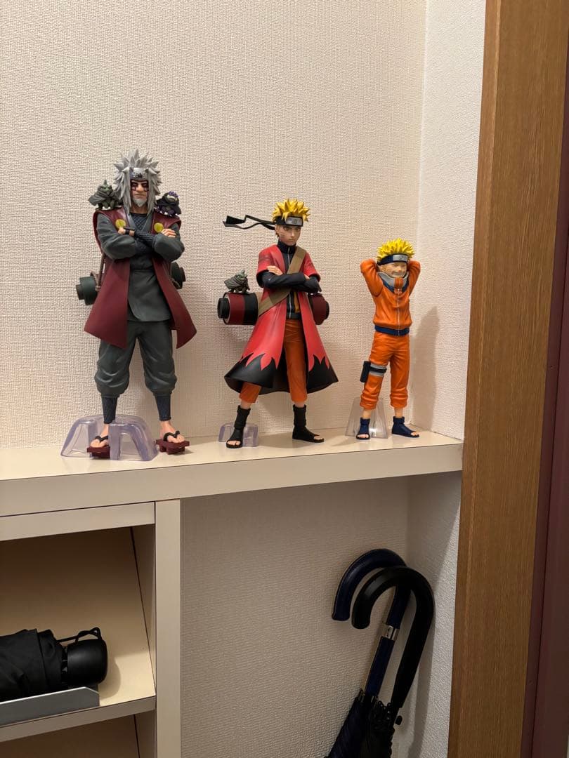 ナルト一番くじ　3体セット　箱付き