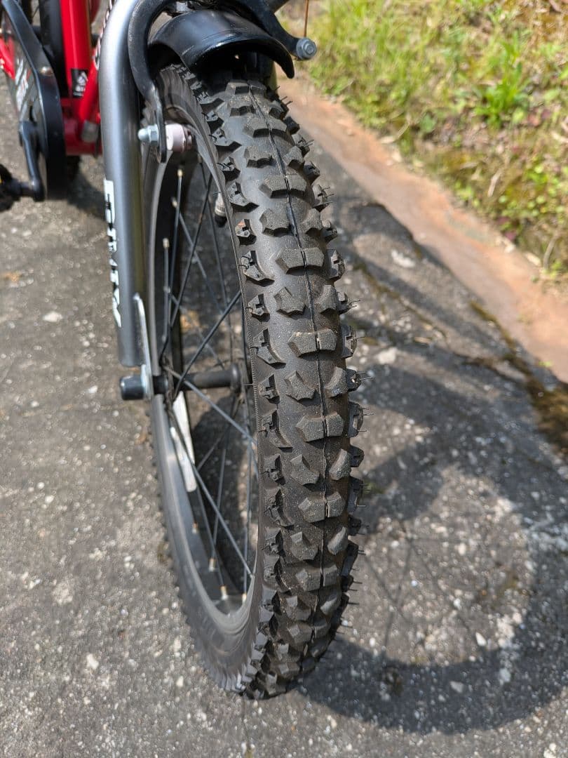 DURTLY 赤 18インチ 子供用自転車