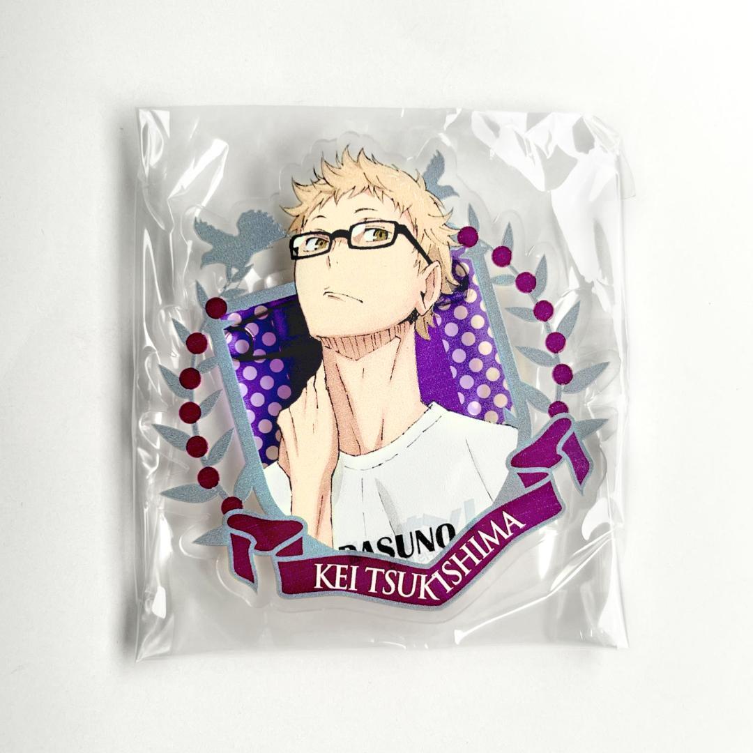 ハイキュー アクリルバッジ 体験入部会 2015 日向翔陽・影山飛雄・月島蛍