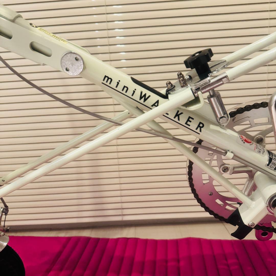 希少！17バイシクル　ミニウォーカー　フォールディング　8インチ スタンド付き