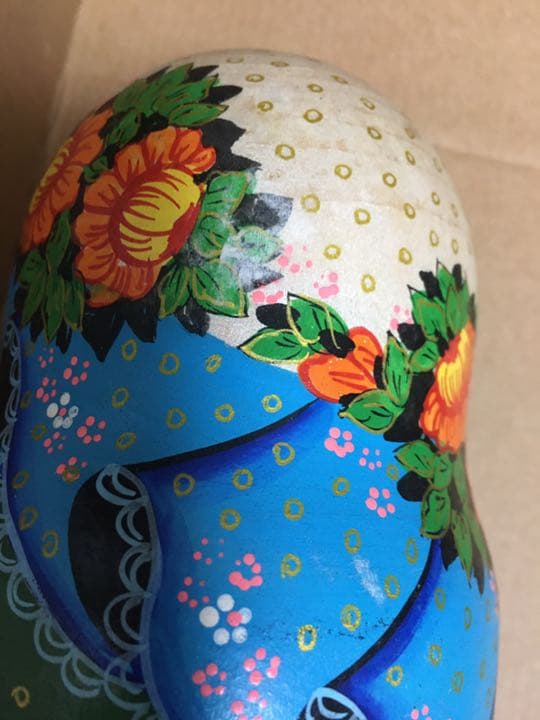 マトリョーシカ　アーティスト作品　難あり　20年以上前のもの