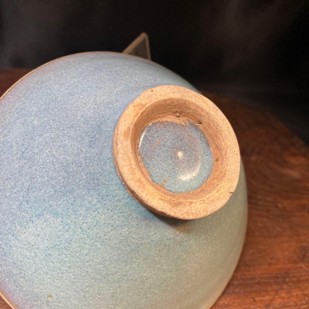 赤札閉店セール❗️【ギャラリー三益】古美術　宋代　鈞窯紫紅釉茶碗