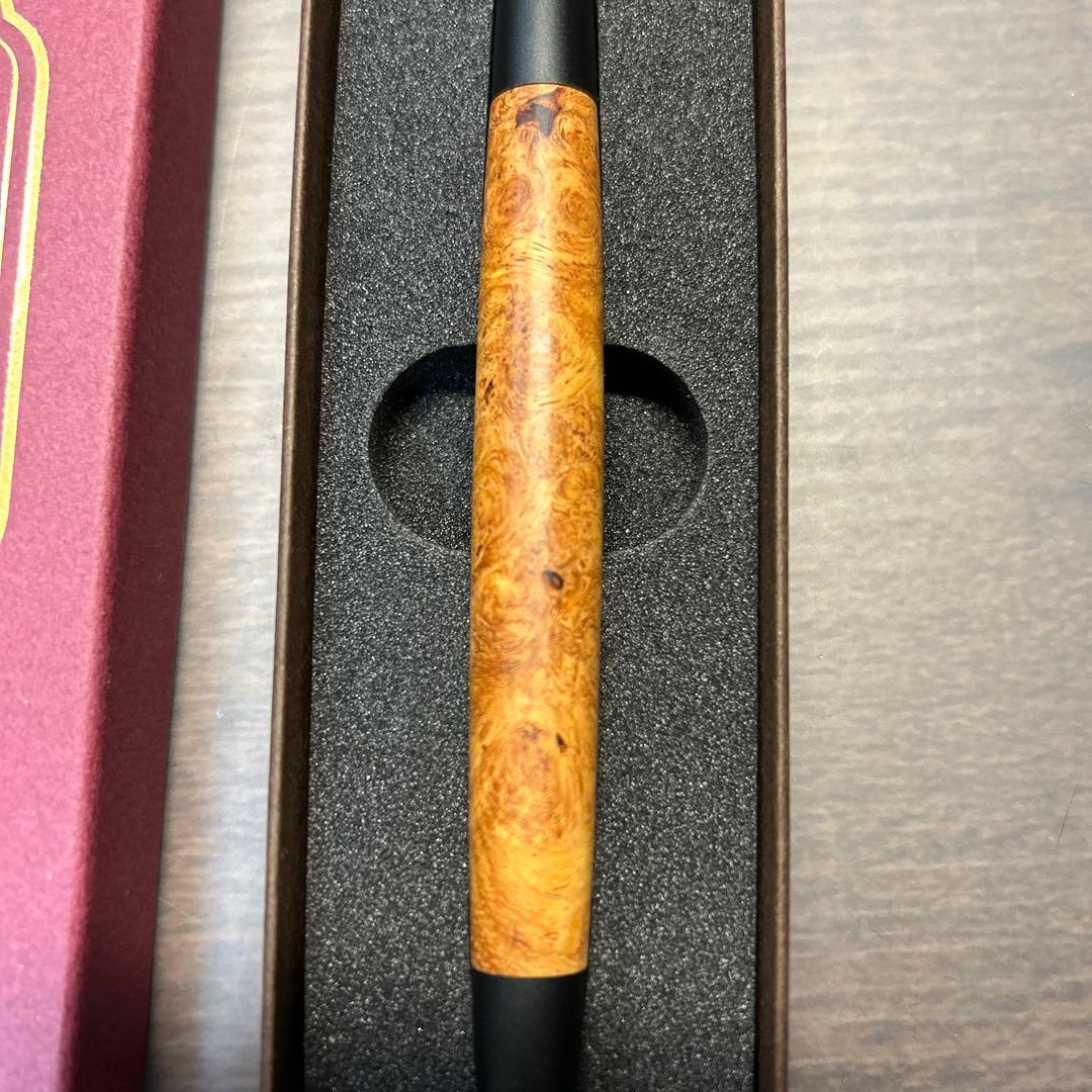 ボナンペン　花梨瘤　シャーペン　真鍮金具　新品未使用
