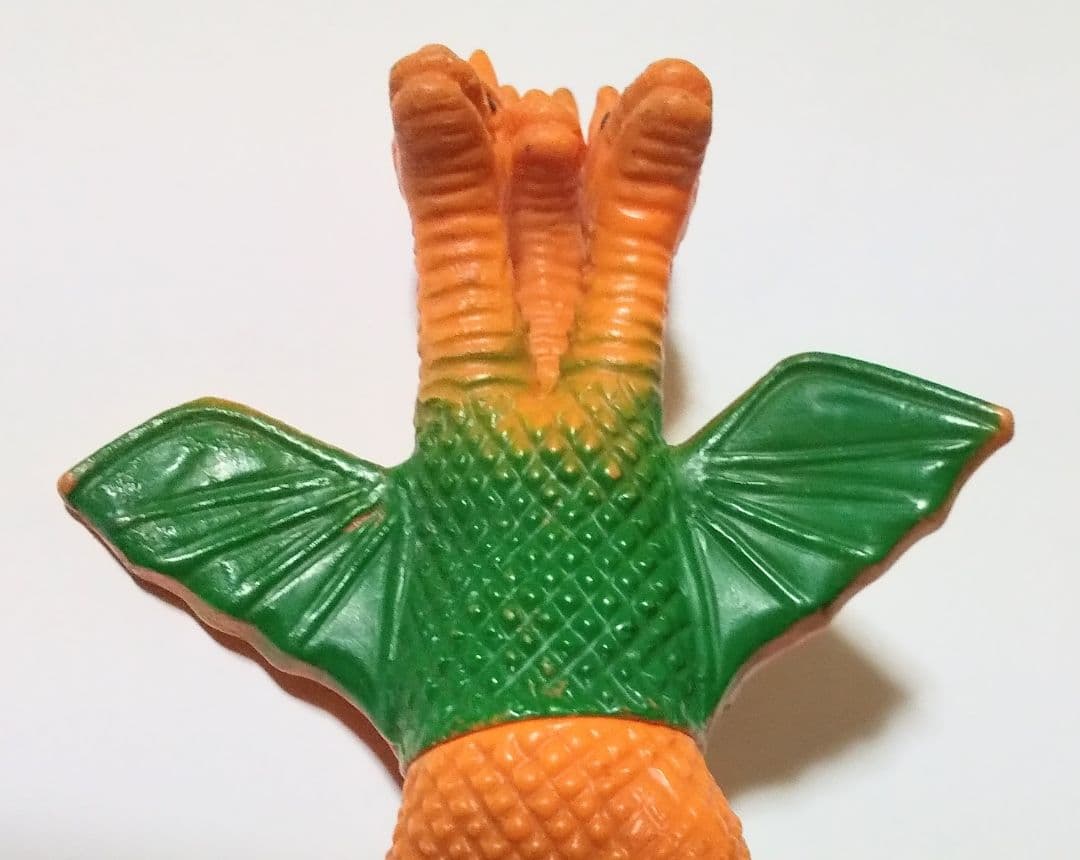 テロン ブルマァク キングギドラ ソフビ 当時物 怪獣 ソフビ ゴジラ